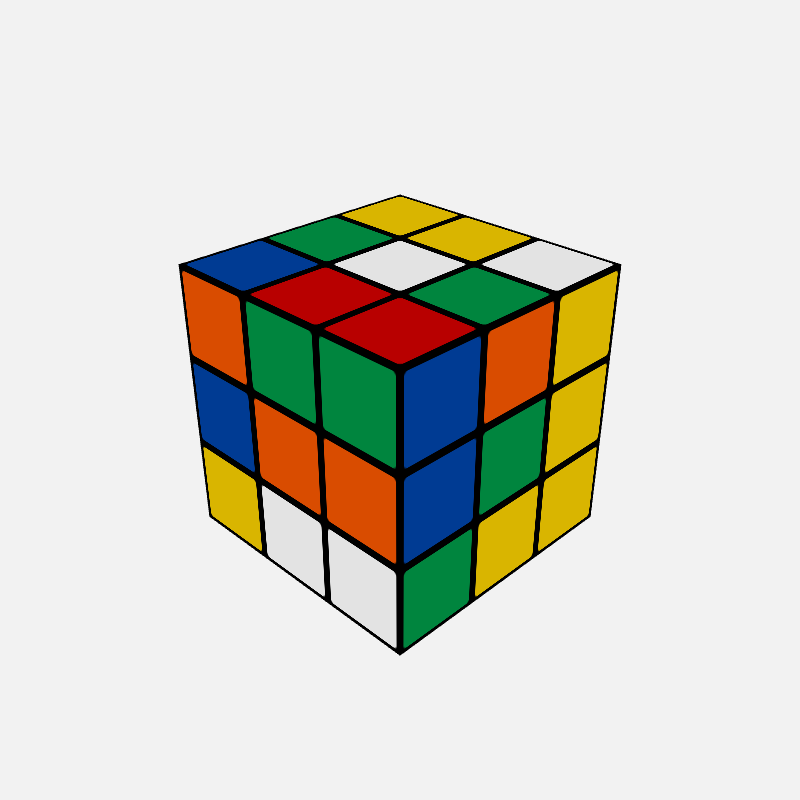 Rubik's Cube #21 static token preview