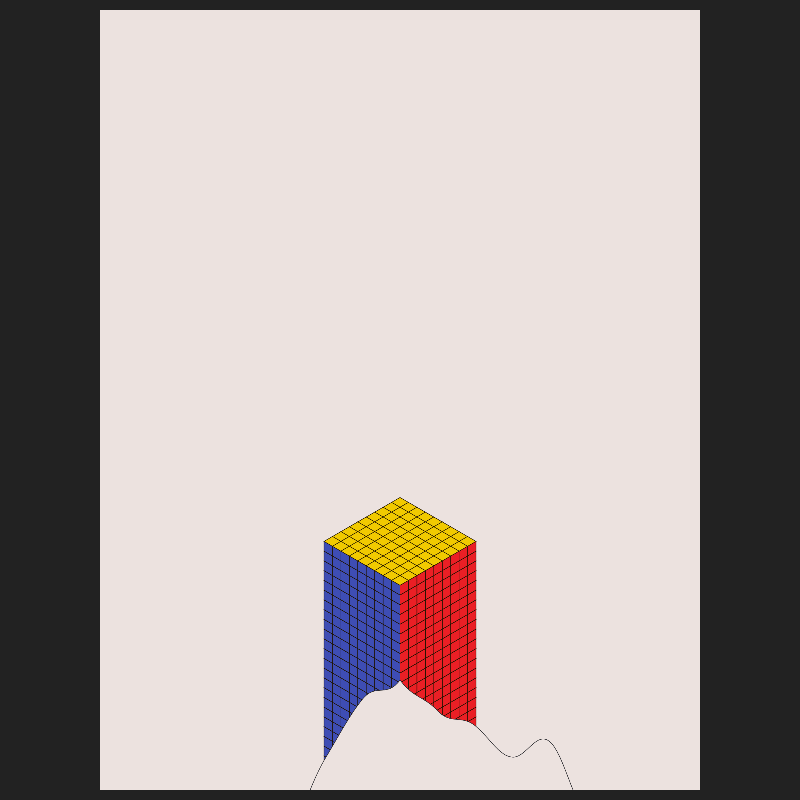 Suburban hills #9 static token preview