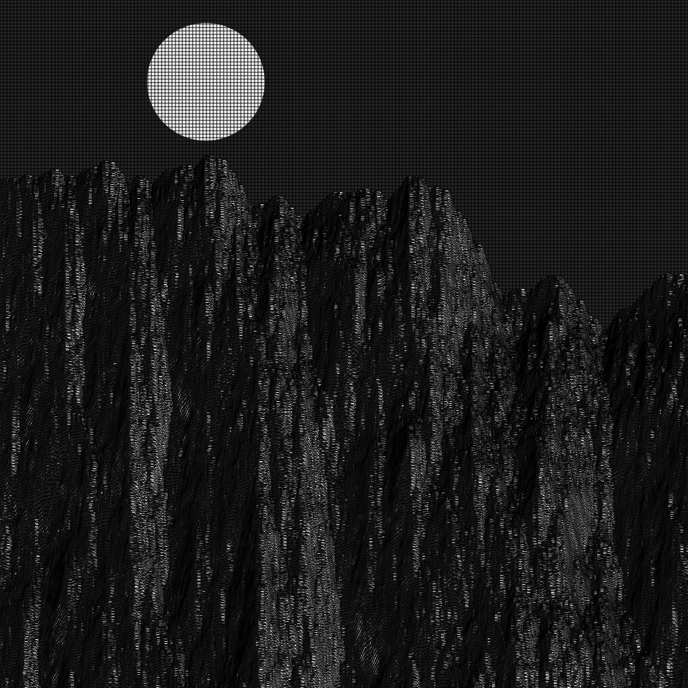 Classic generative landscape #4 static token preview