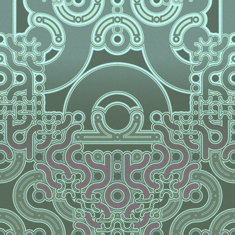 Tribal Lines #1 static token preview
