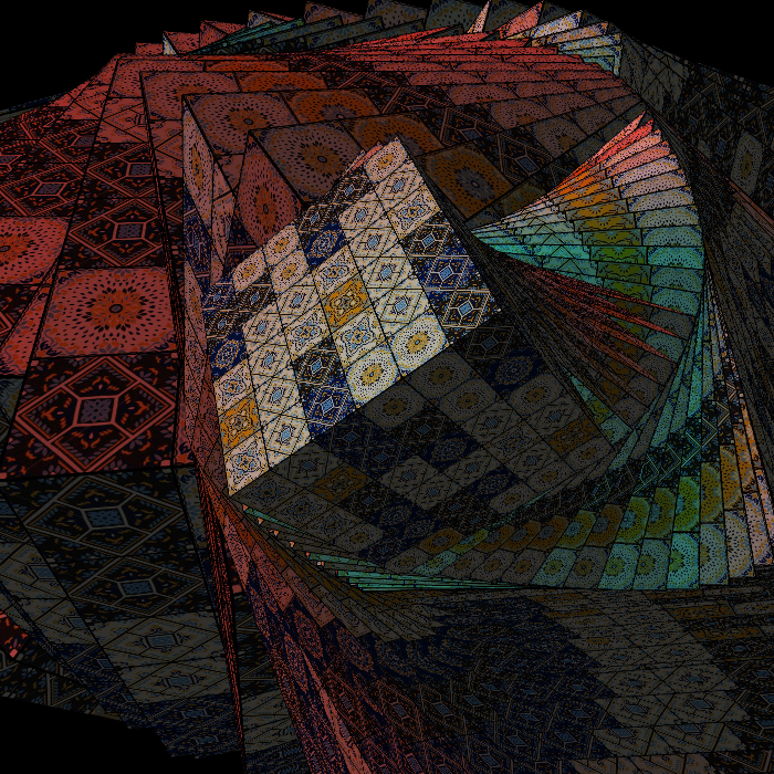 PSYCHEDELIC MOSAIC #20 static token preview