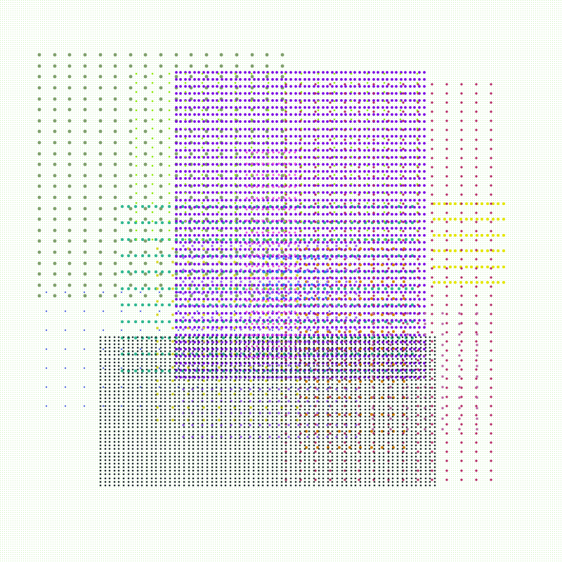 pointillist patchwork #23 static token preview