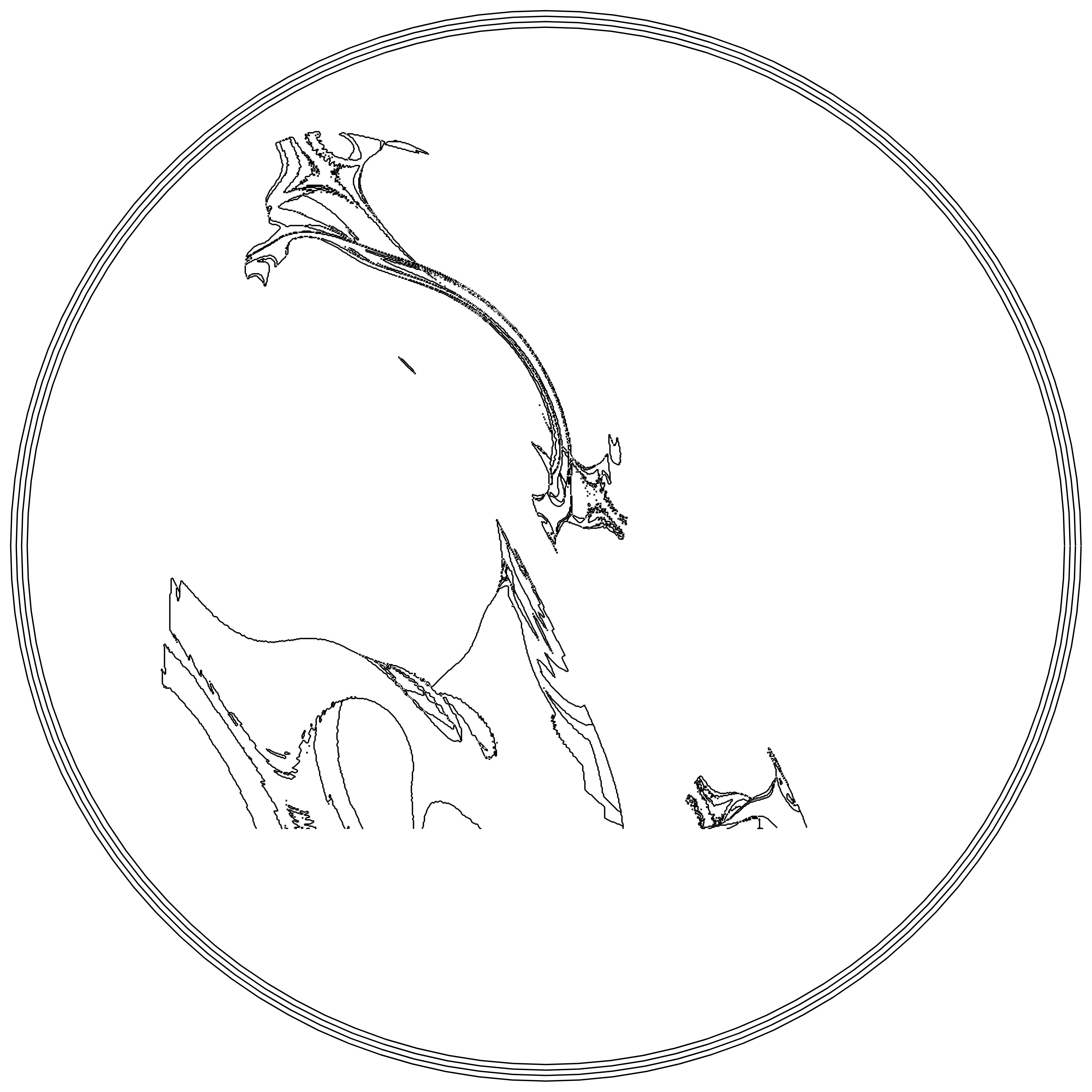 LL21 Fractal Contour #22 static token preview