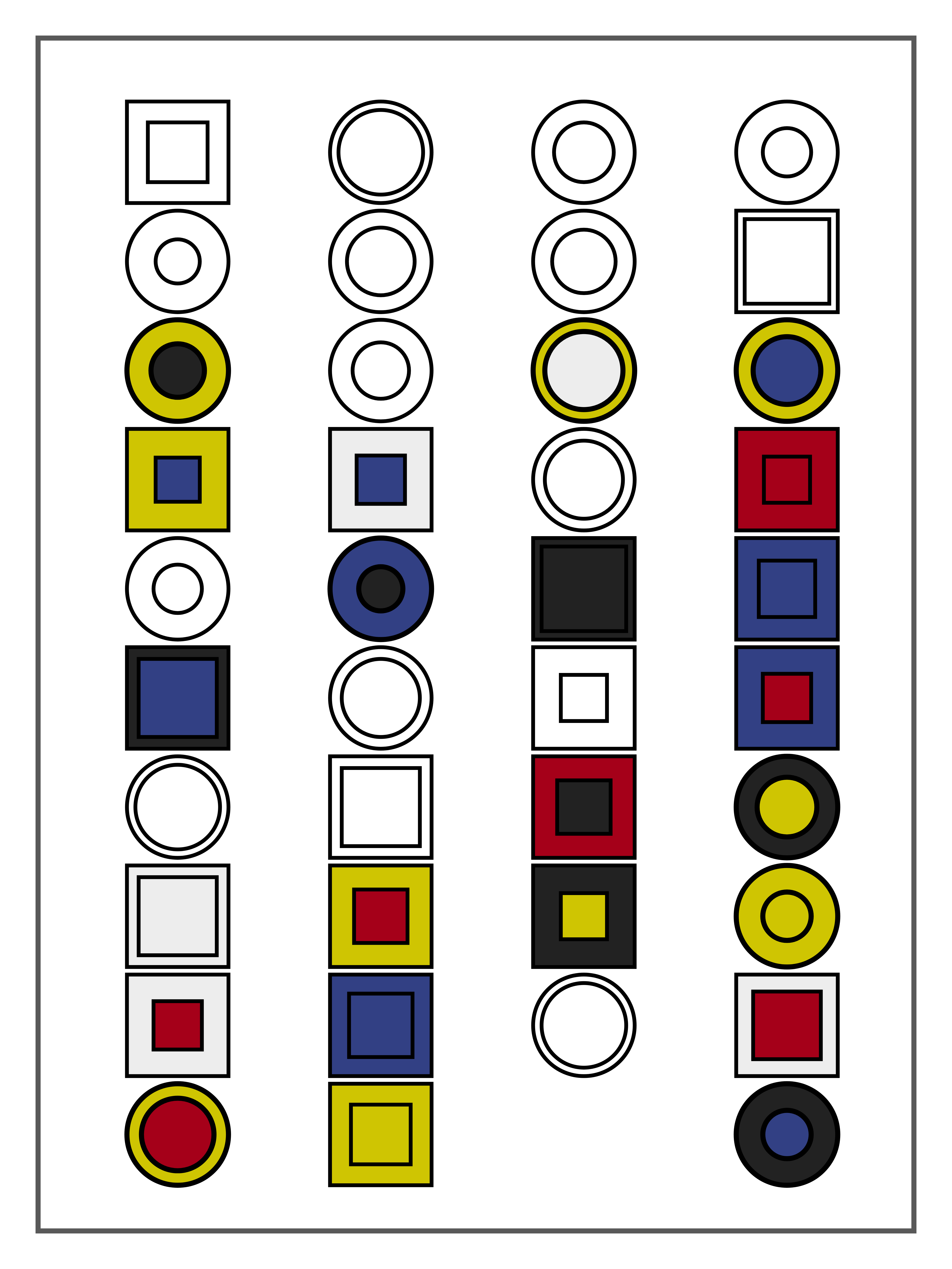 Bauhaus Study I #11 static token preview