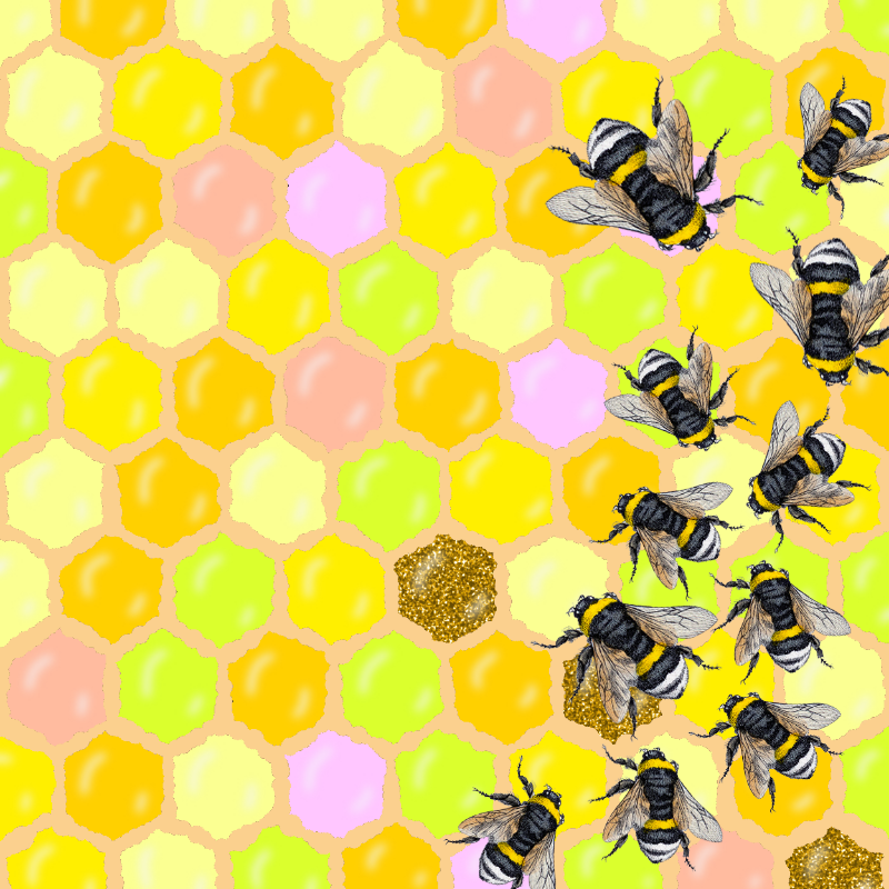 Let's Get Down To Bees-ness #2 static token preview
