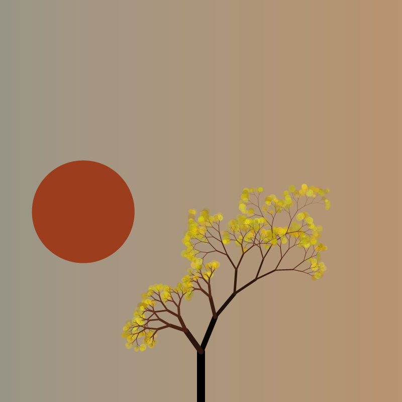Asian Trees #7 static token preview