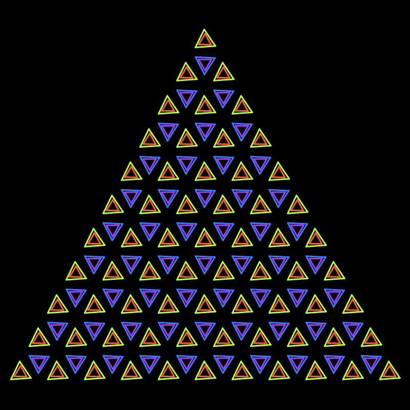Your Brain on Triangles #22 static token preview