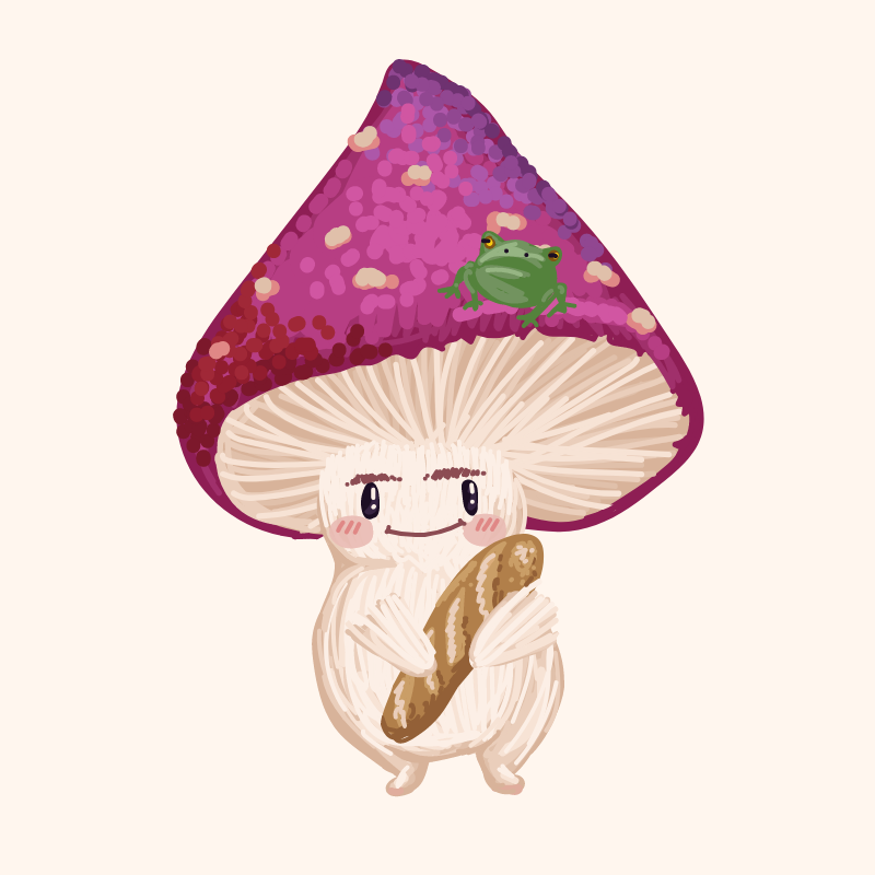 Cute Mushrooms Forest Guys #15 static token preview