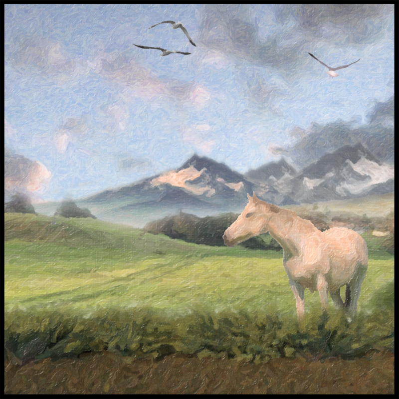 Paintings of nature #7 static token preview