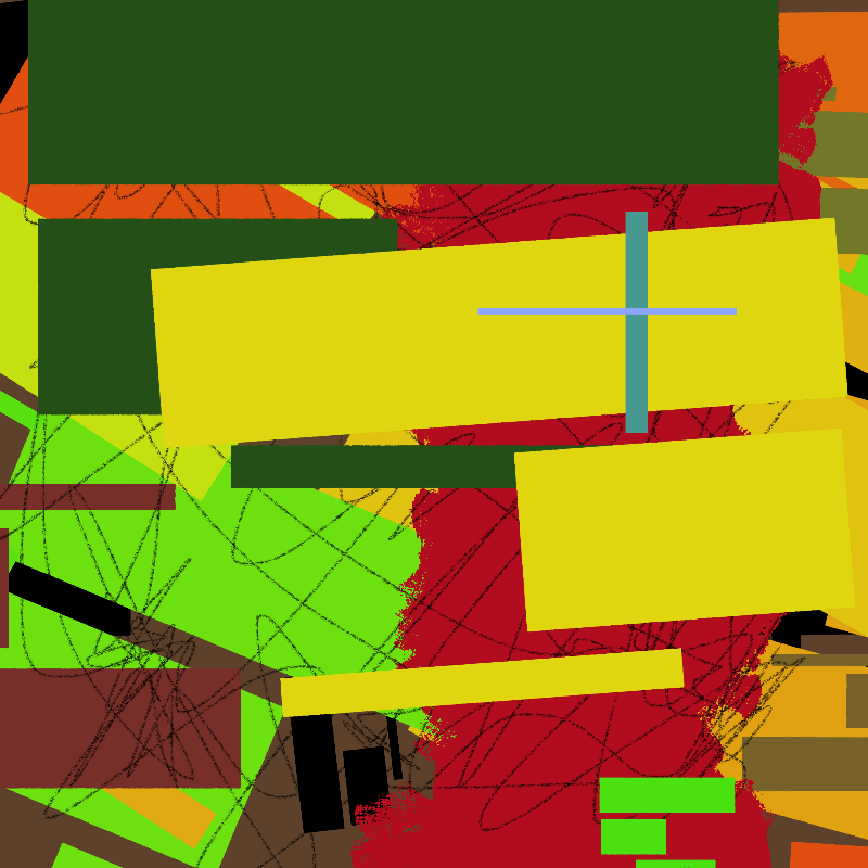 Arts of Chet Abstract 7 #8 static token preview