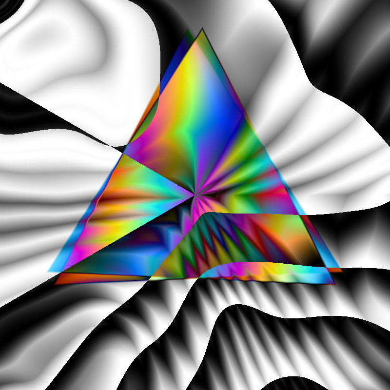 Colorful Triangles #11 static token preview