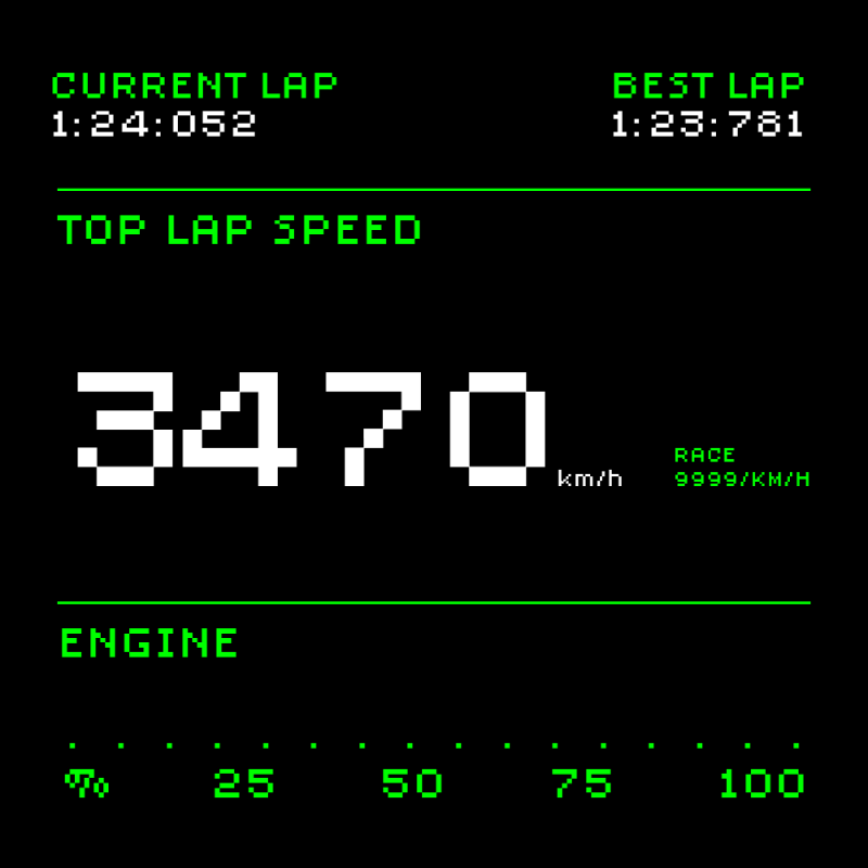 F-1RacingTez #451 static token preview