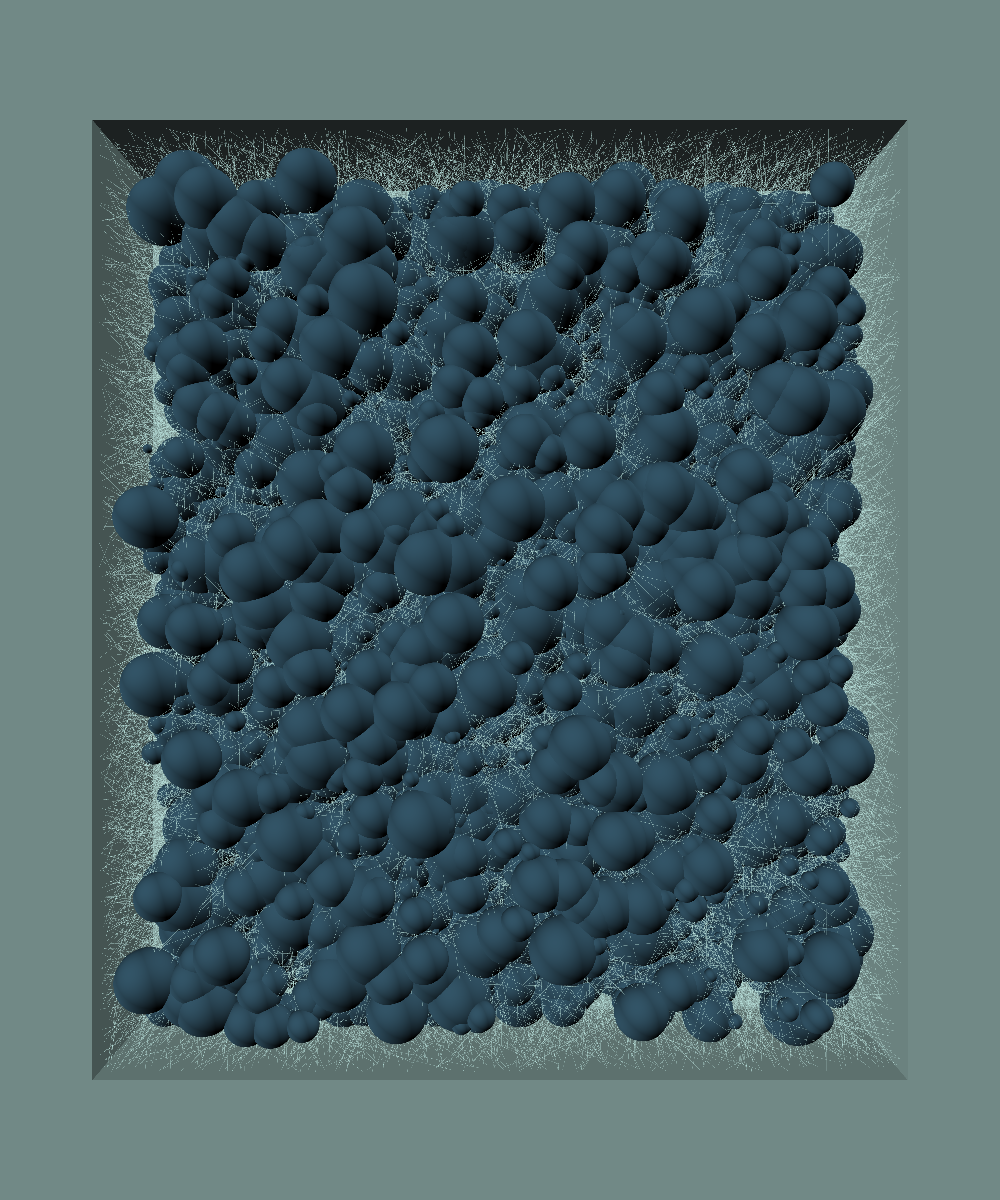 Generative art simulator #8 static token preview