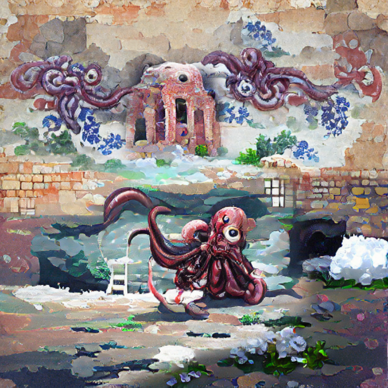 Octopus's Gardens and Ruins #11 static token preview