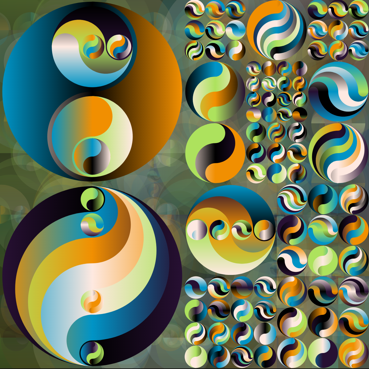 Yin and yang #12 static token preview