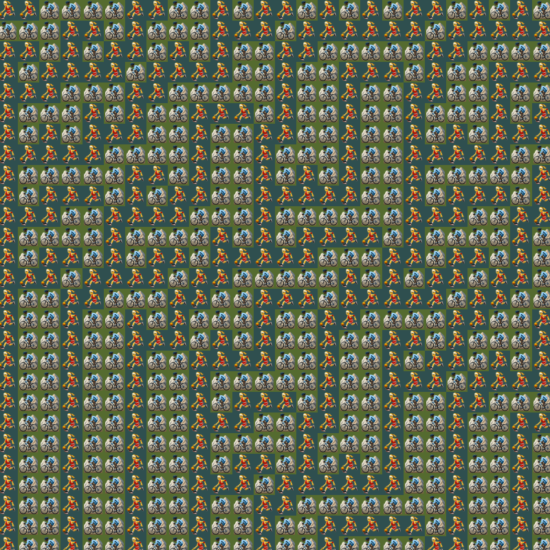 Elementary Cellular Emoji Automata #54 static token preview