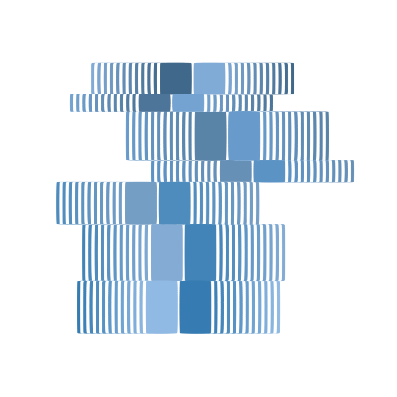 Reflection of Stripes 001 #9 static token preview