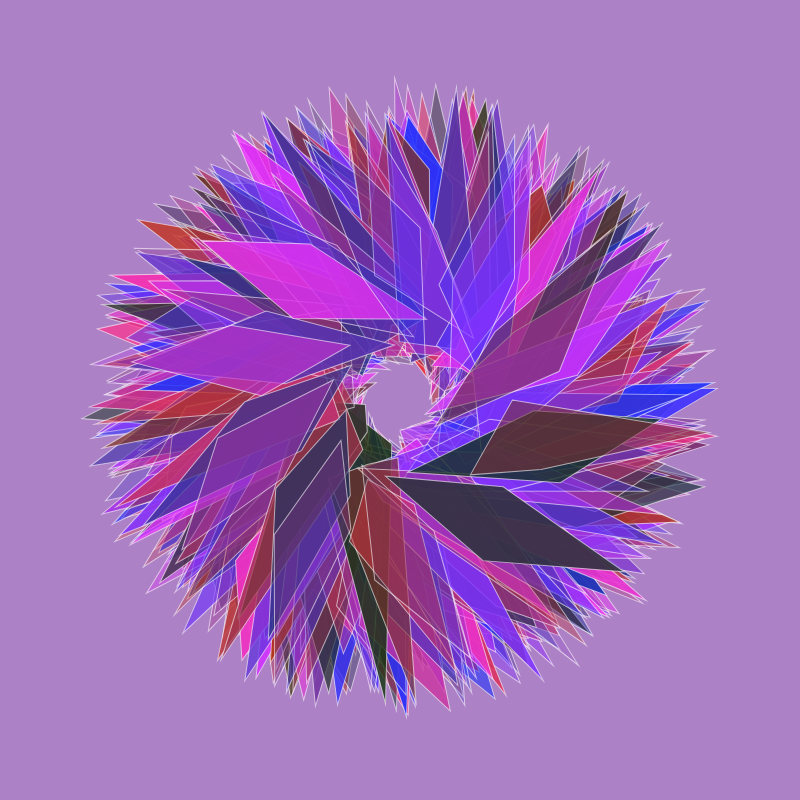 mosaic flower #3 static token preview