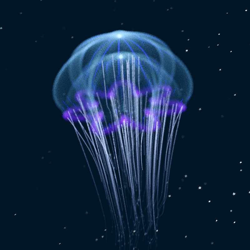 Creatures of the Deep #1 - The Jellyfish #10 static token preview