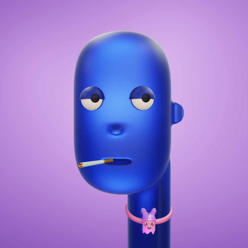 FxHash Humanoid #21 static token preview