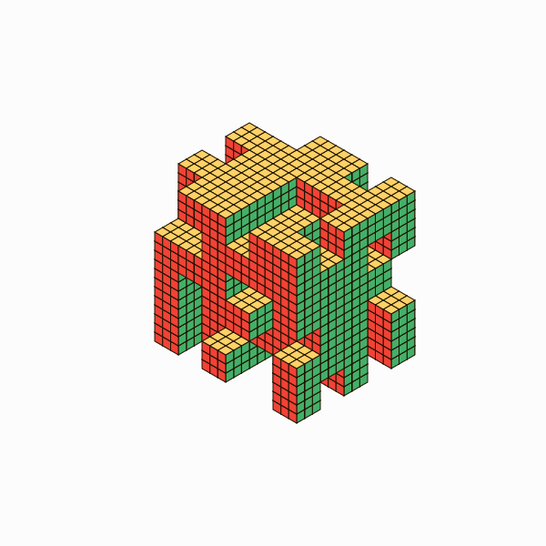 Rubik’s Fortress #1 static token preview
