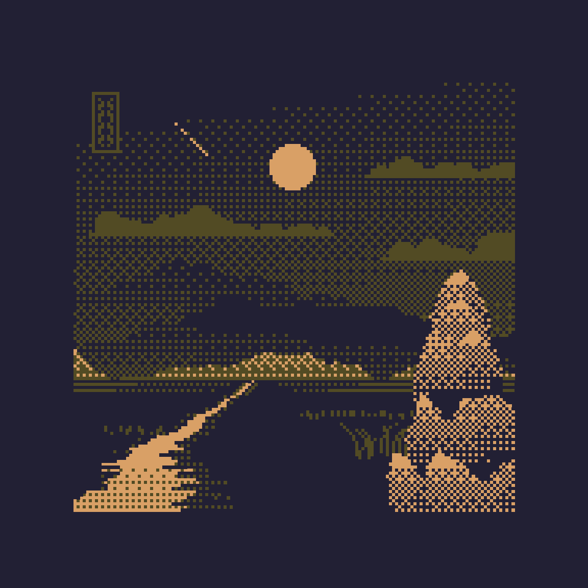Dithered Nostalgia #6 static token preview