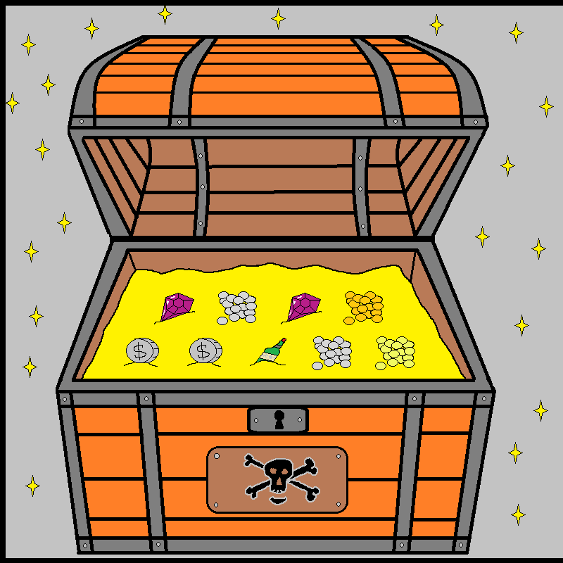 Treasure loot box #9 static token preview