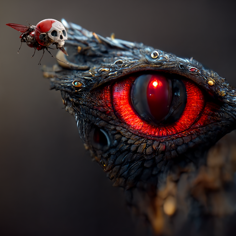 AI Eyes and Insect #6 static token preview
