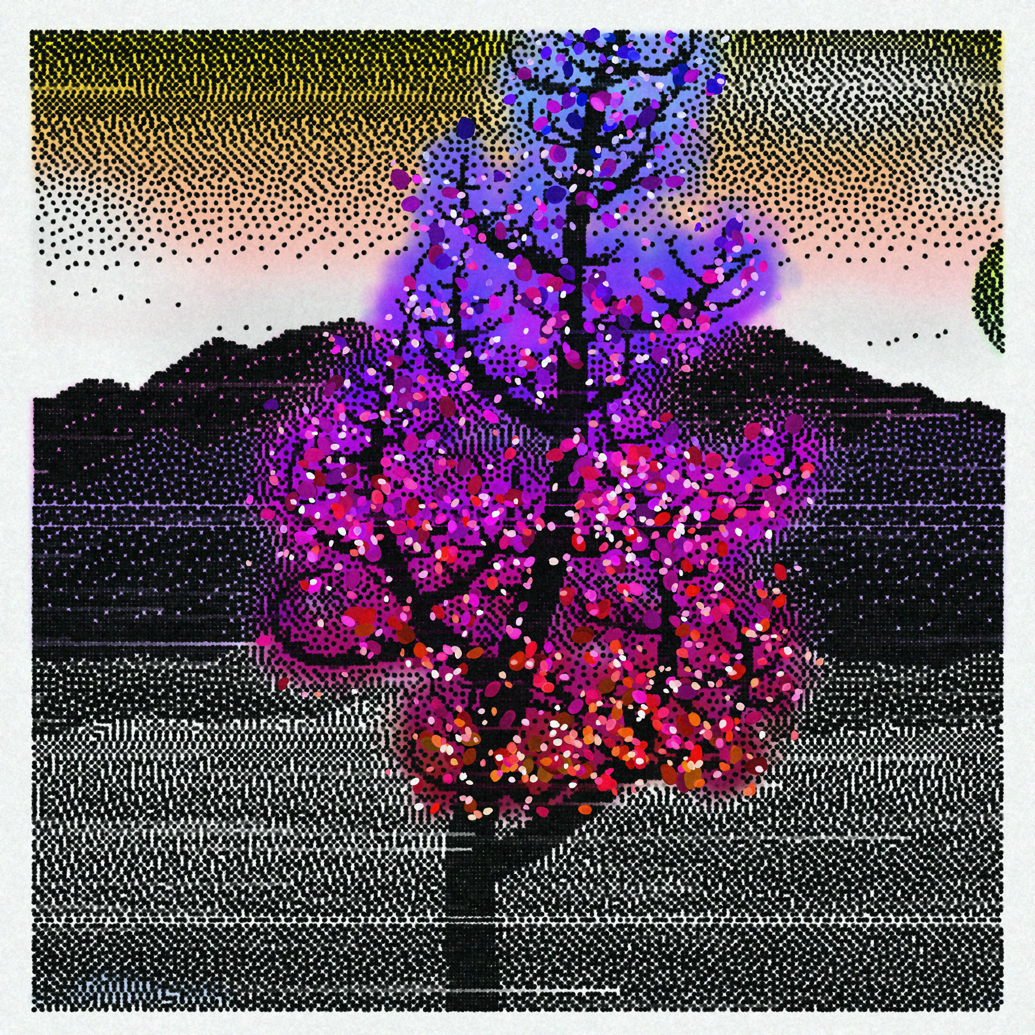 Dithered Branches #5 static token preview