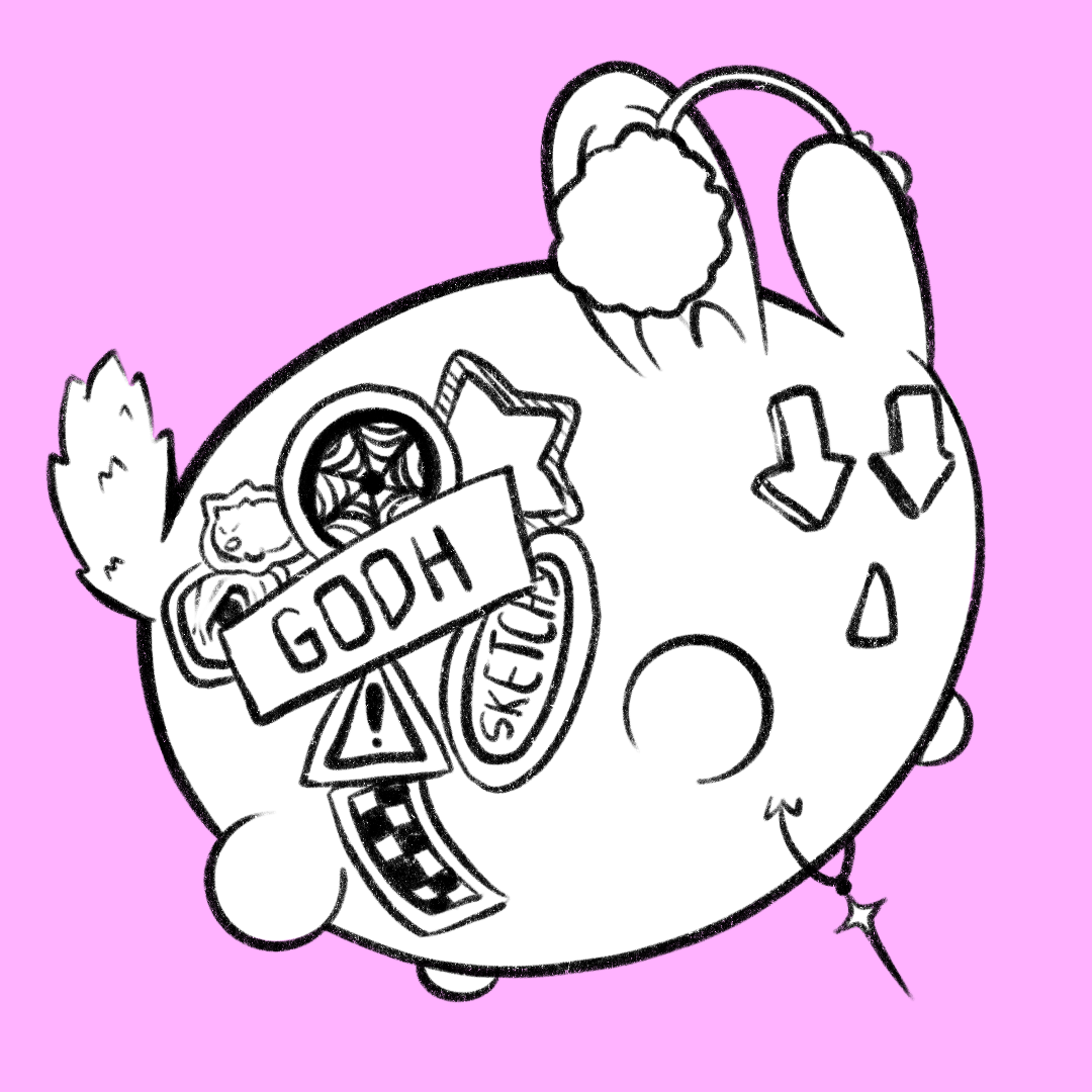 sketchy usagi #5 static token preview