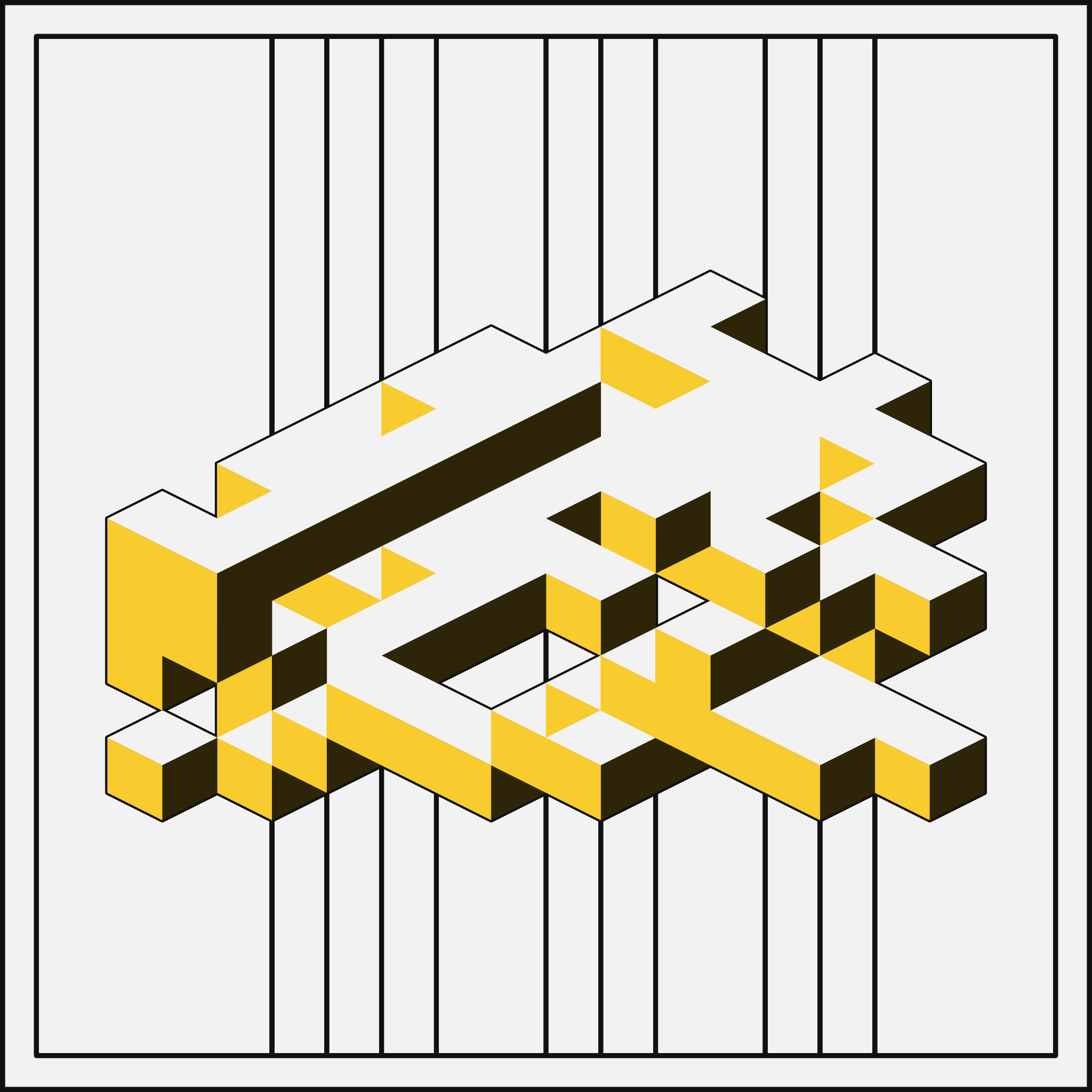 Cube on Cube #12 static token preview