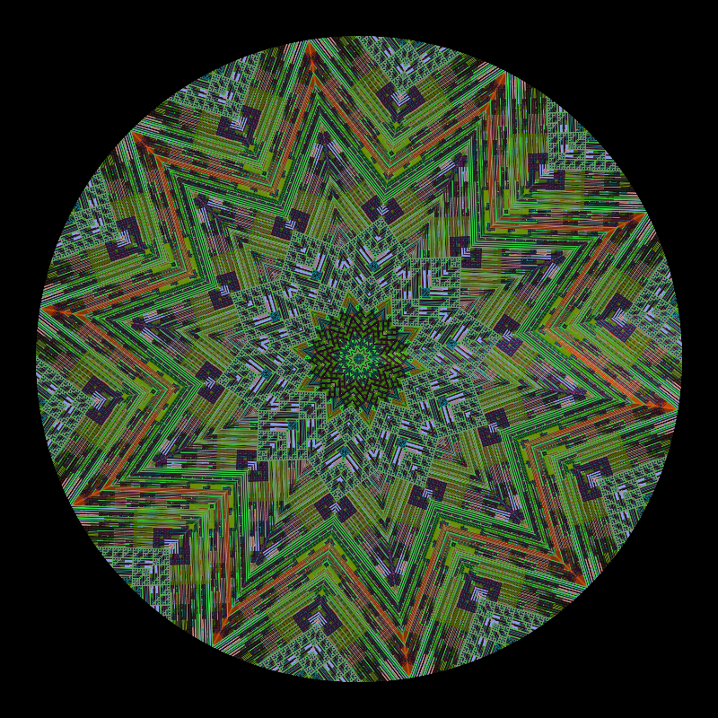 Binary kaleidoscope #6 static token preview