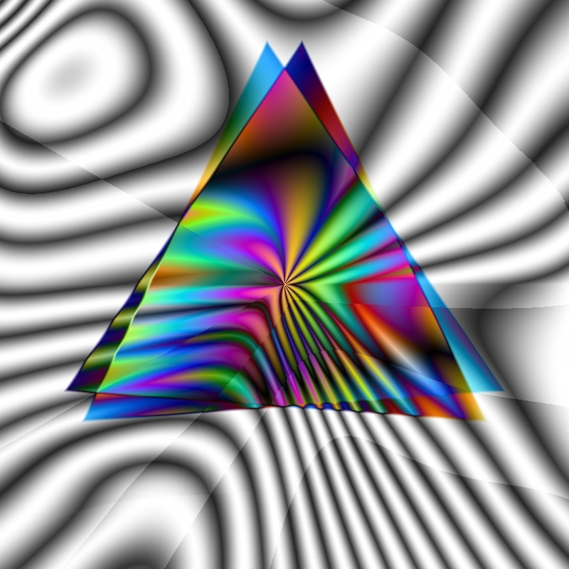 Colorful Triangles #14 static token preview