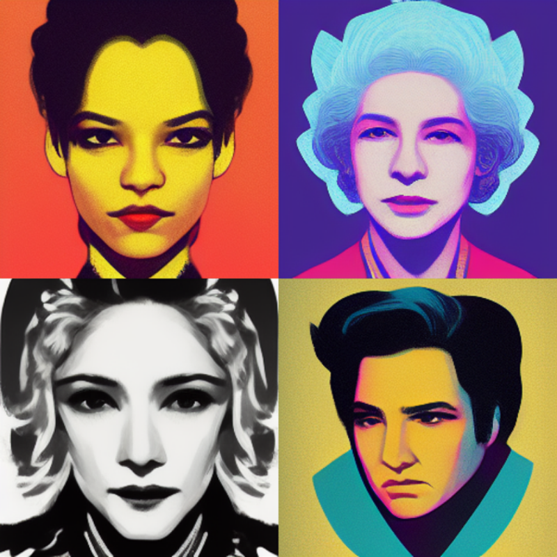 Worldy Warhol #20 static token preview