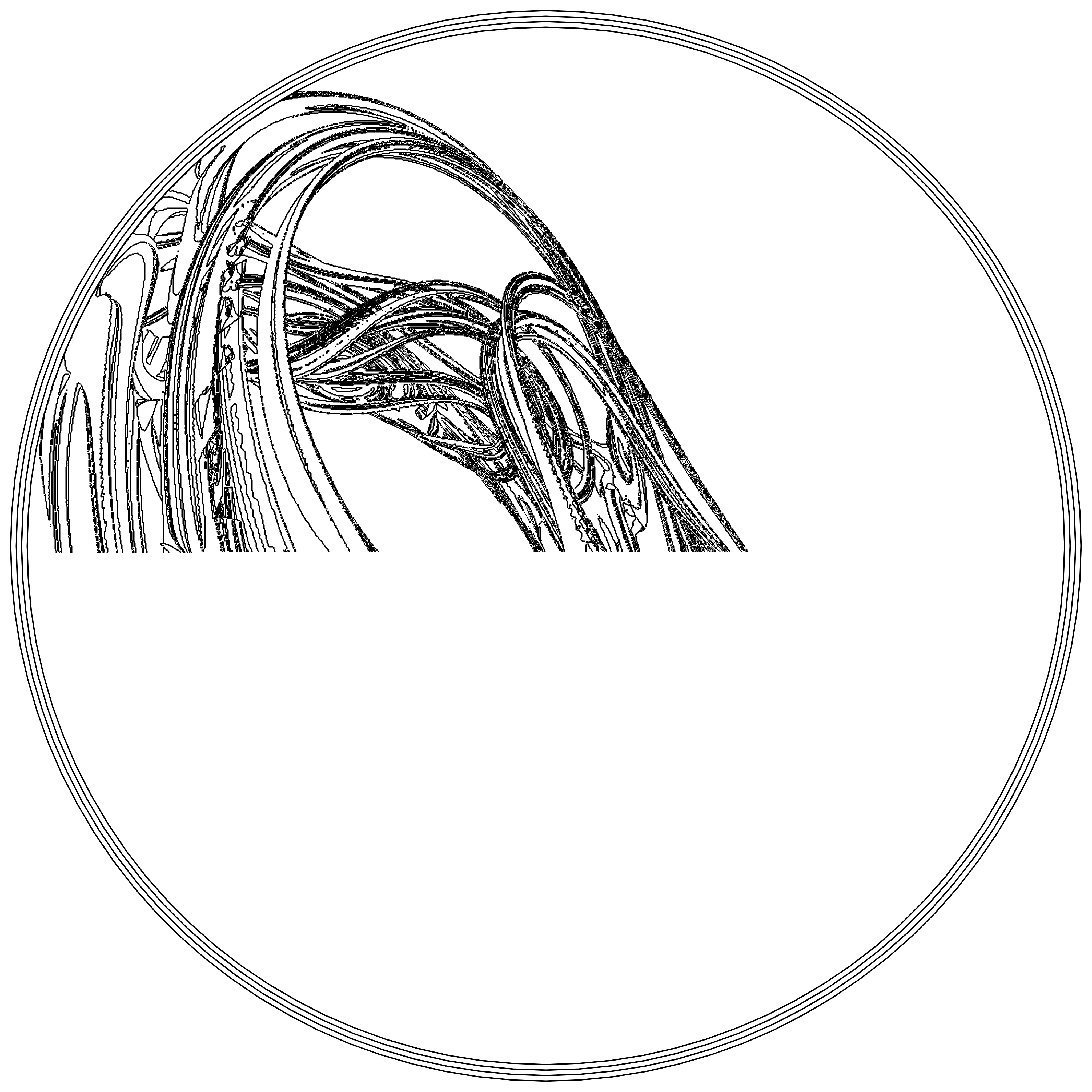 LL21 Fractal Contour #14 static token preview