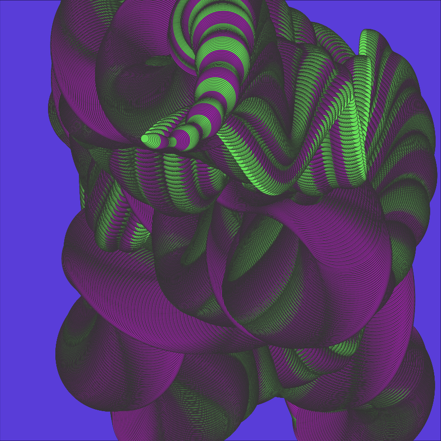 Warping Wobbling Worms #6 static token preview