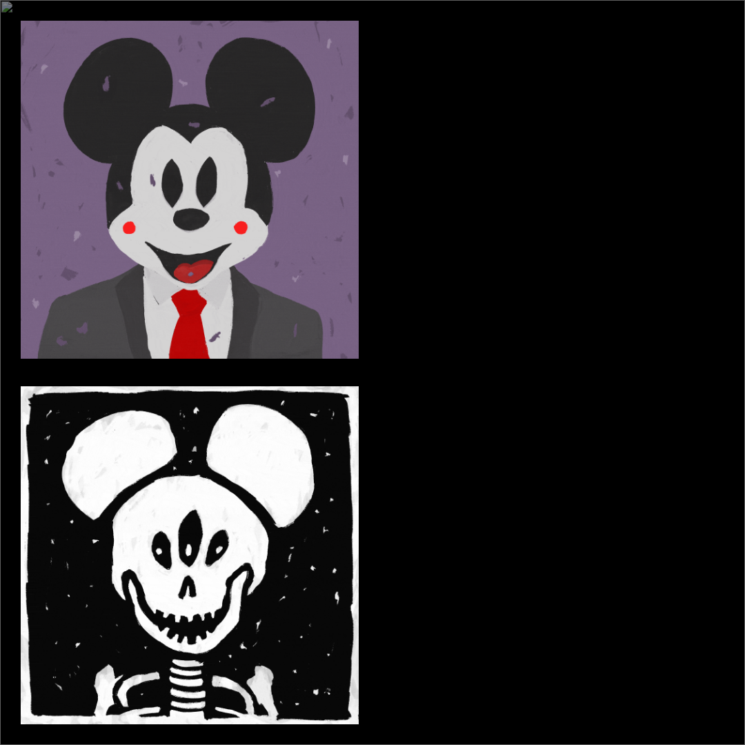 MICKEY PT01 #18 static token preview