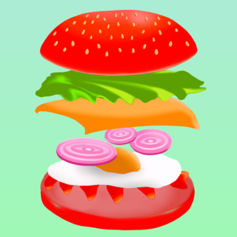 Burger #10 static token preview