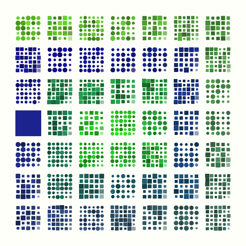 Pastel Grid #1 static token preview