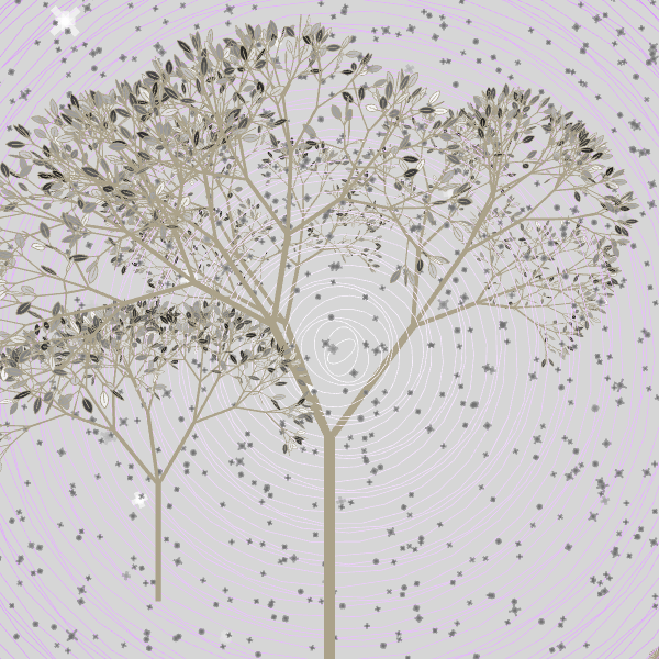 Tree in the Blizzard 雪中樹 #2 static token preview