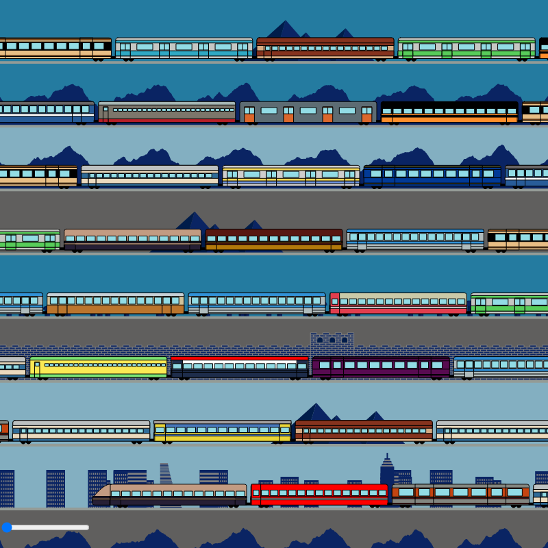 Choo Choo Train #11 static token preview