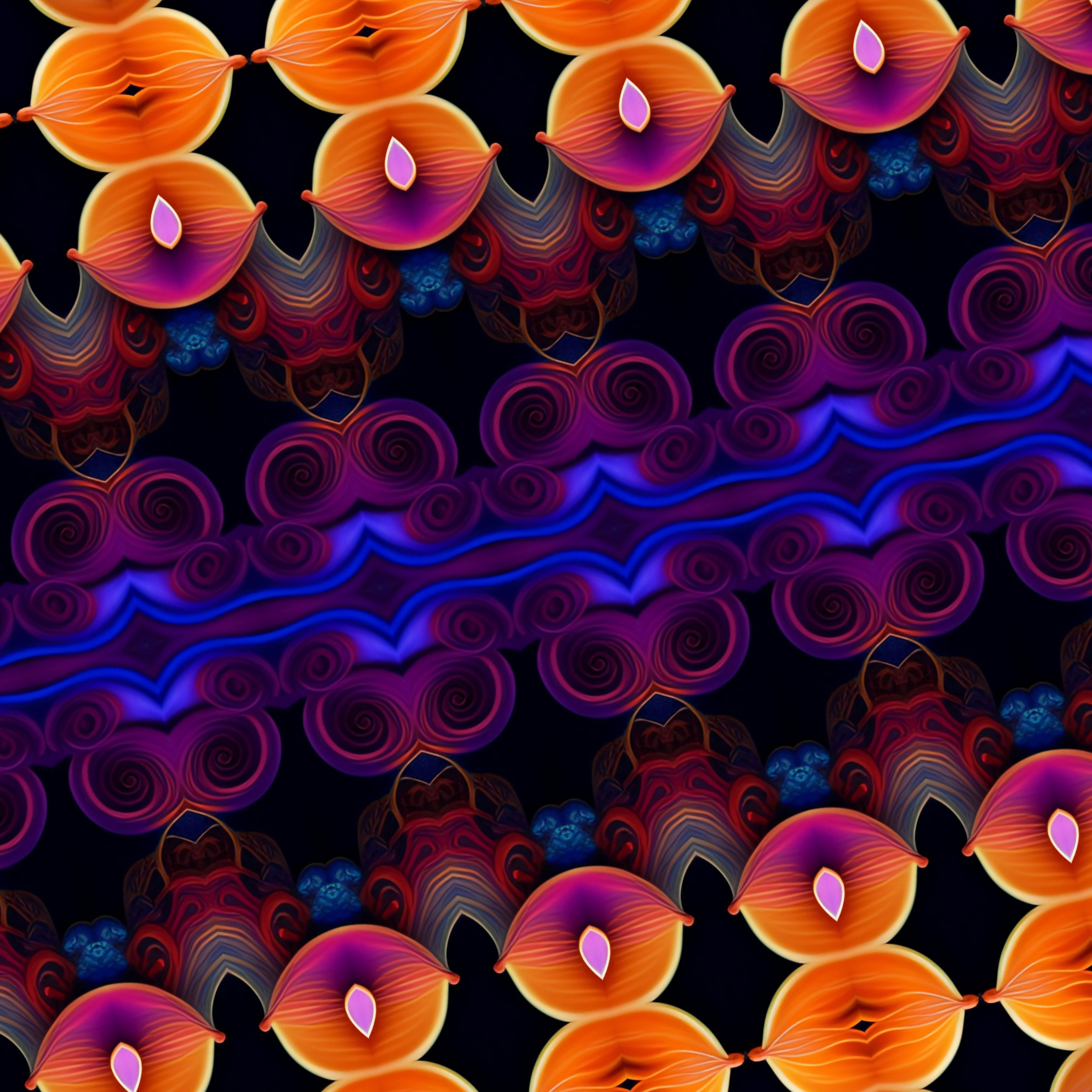 Matrix Flowers #10 static token preview
