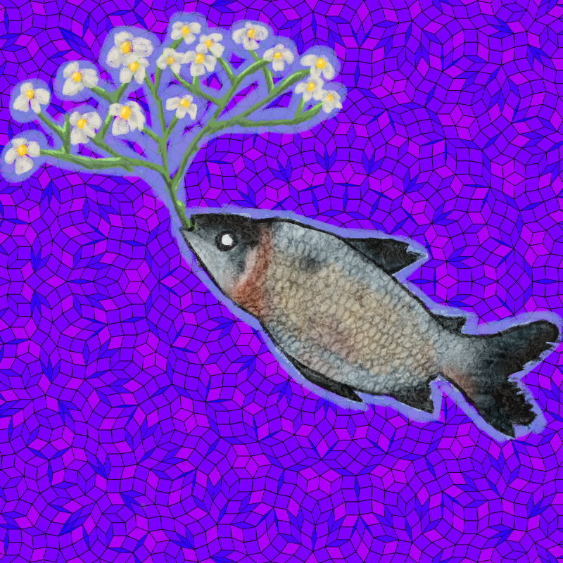 Flower Fish #2 static token preview
