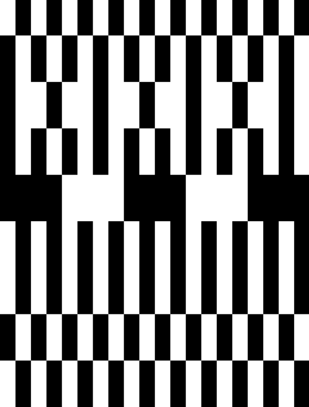 B&W Lines #1 static token preview