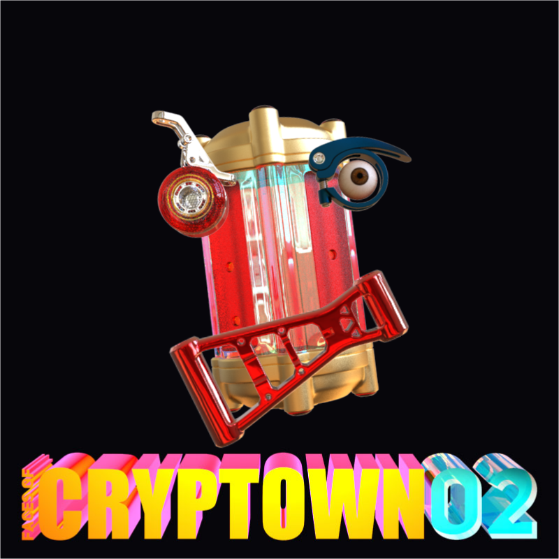 FacesOfCryptown vol.02 #22 static token preview