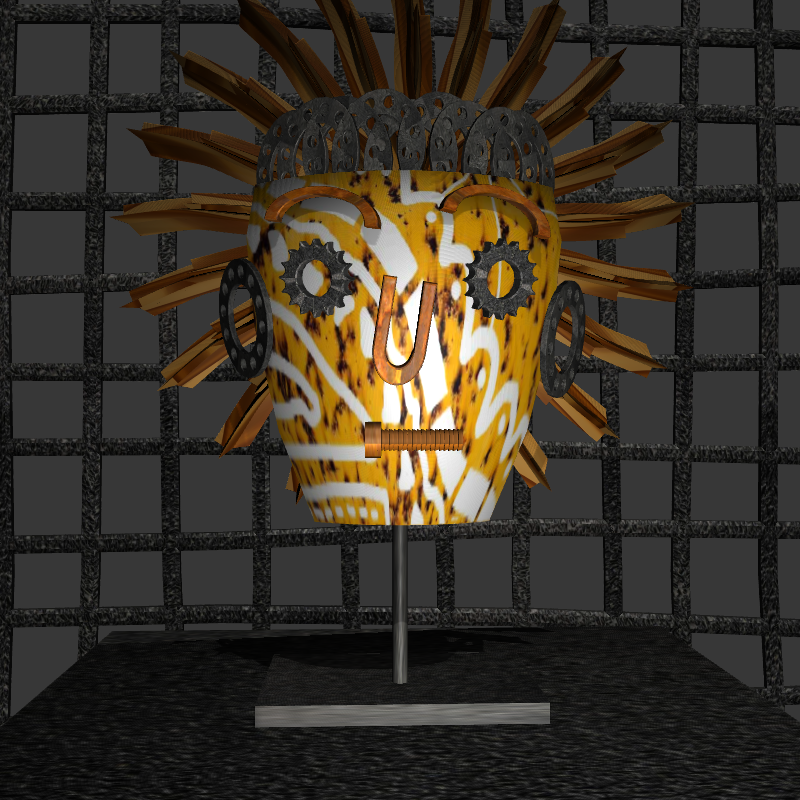 African’s Mask #1 static token preview