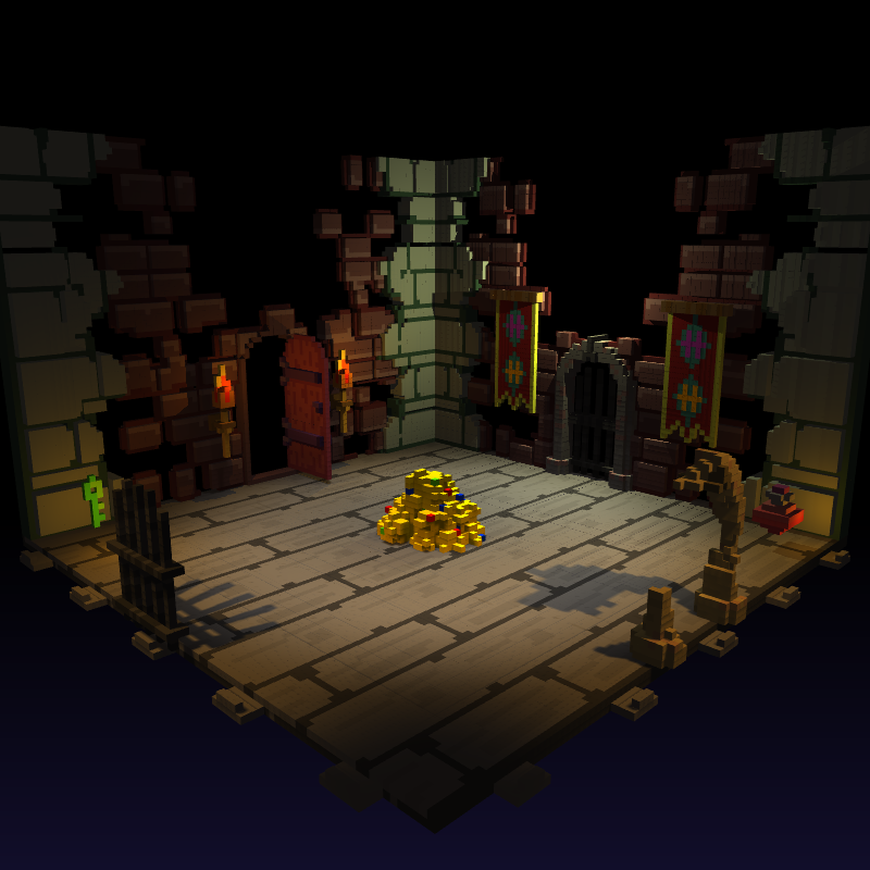 8-bit Dungeons #5 static token preview