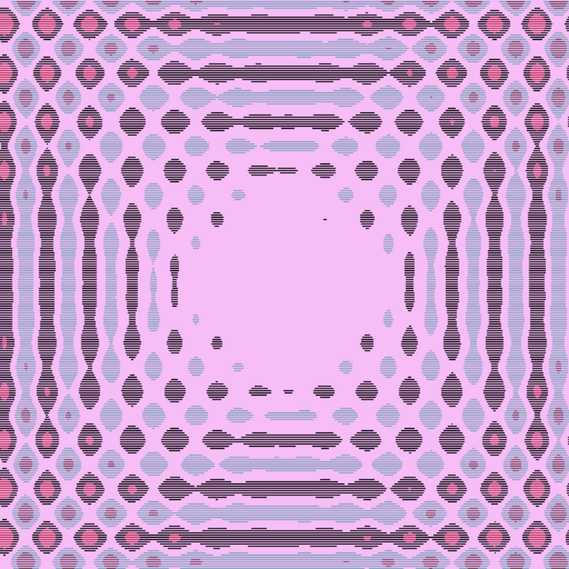 Bubbly 70's TV #19 static token preview