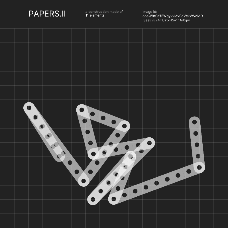 PAPERS.II #24 static token preview