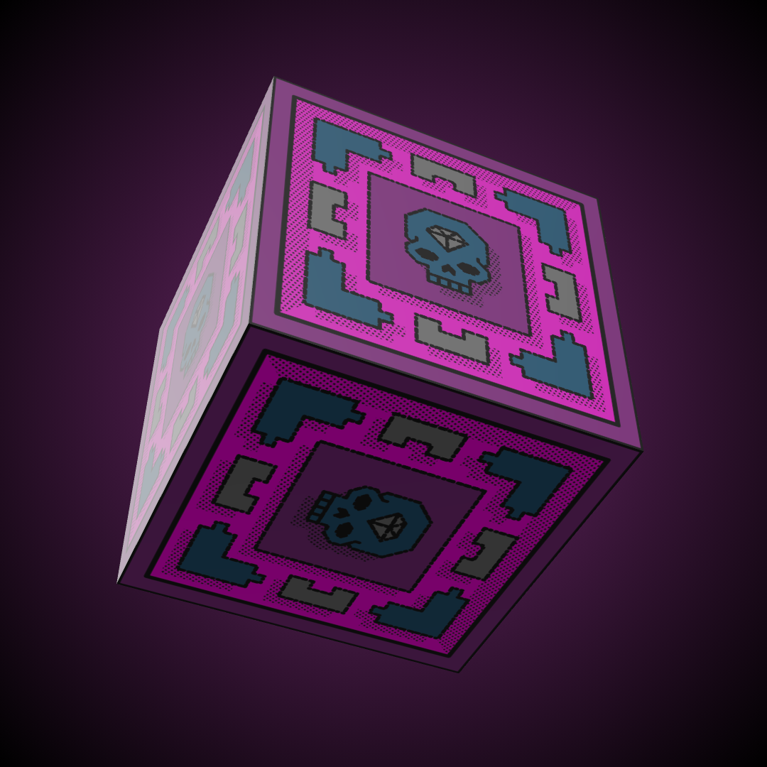 🧊 MYSTERY CUBE GEN1 #28 static token preview